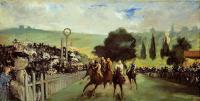 Manet, Edouard - Racetrack near Paris